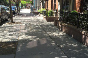 Sidewalk - Jersey City, New Jersey